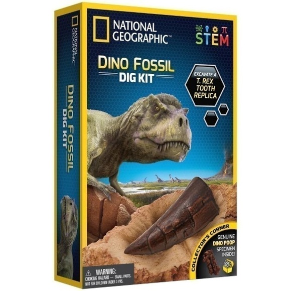 NATIONAL GEOGRAPHIC JM80215 Dinosaur Dig Kit kid’s adventures - Picture 2 of 8